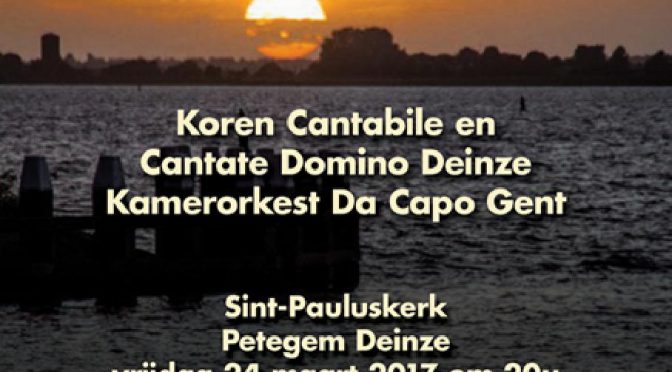24 maart 2017 – Sunrise Mass